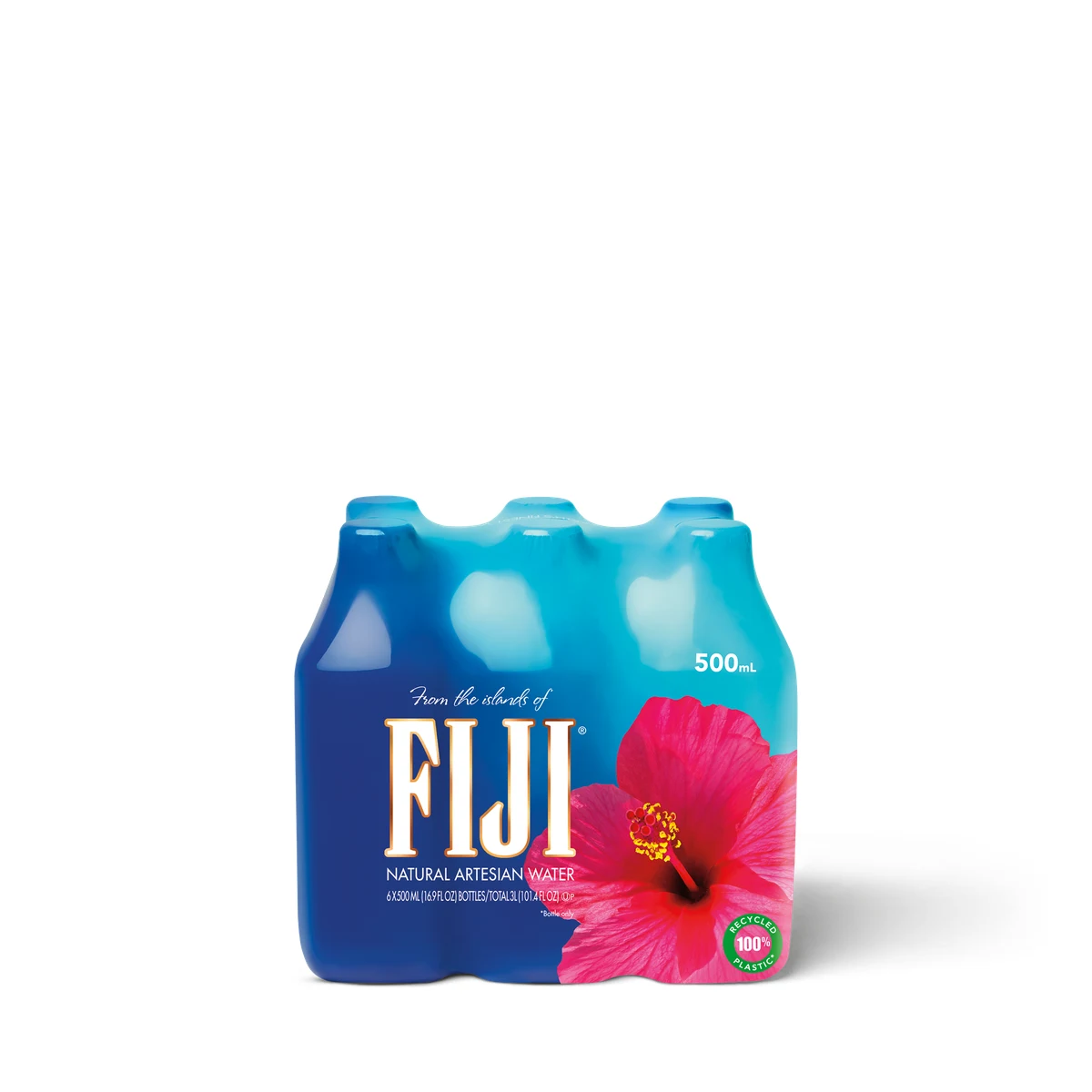 500ML 6-Pack Fiji Bottles